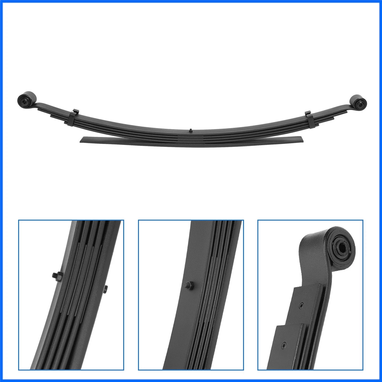 Rear Leaf Springs for Chevrolet Silverado 2500 HD (2001–2010) Heavy Duty Steel