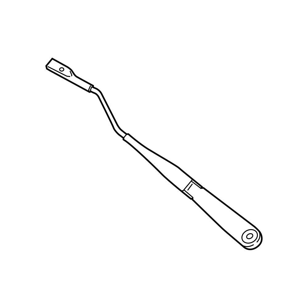 Genuine OEM Right Windshield Wiper Arm 61617360515 for BMW (2000–2006)