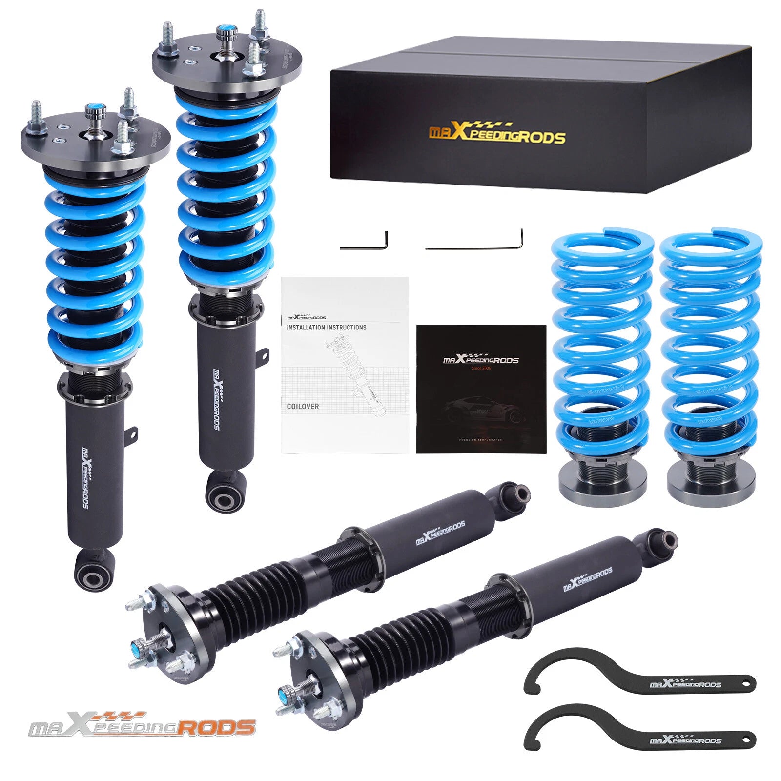 Adjustable Coilovers Lowering Kit for Lexus IS250 IS350 RWD (2014–2017)