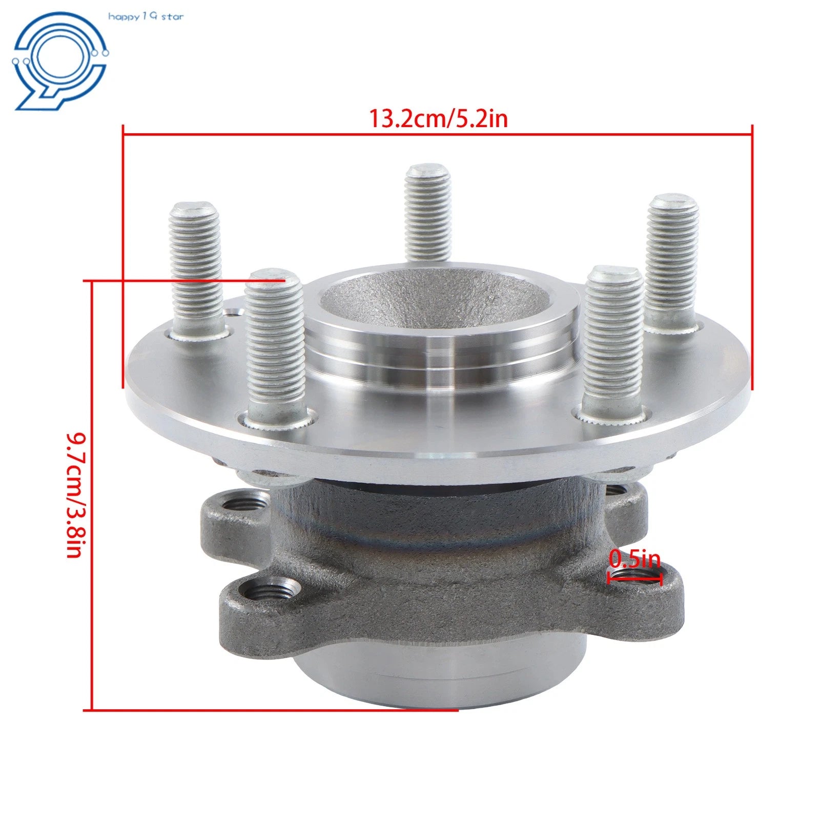 2X Rear Wheel Bearing & Hub Assembly for Honda Civic (2016–2025)