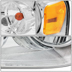 Chrome Housing Amber Corner Headlight for Ford F150 (2004–2008)