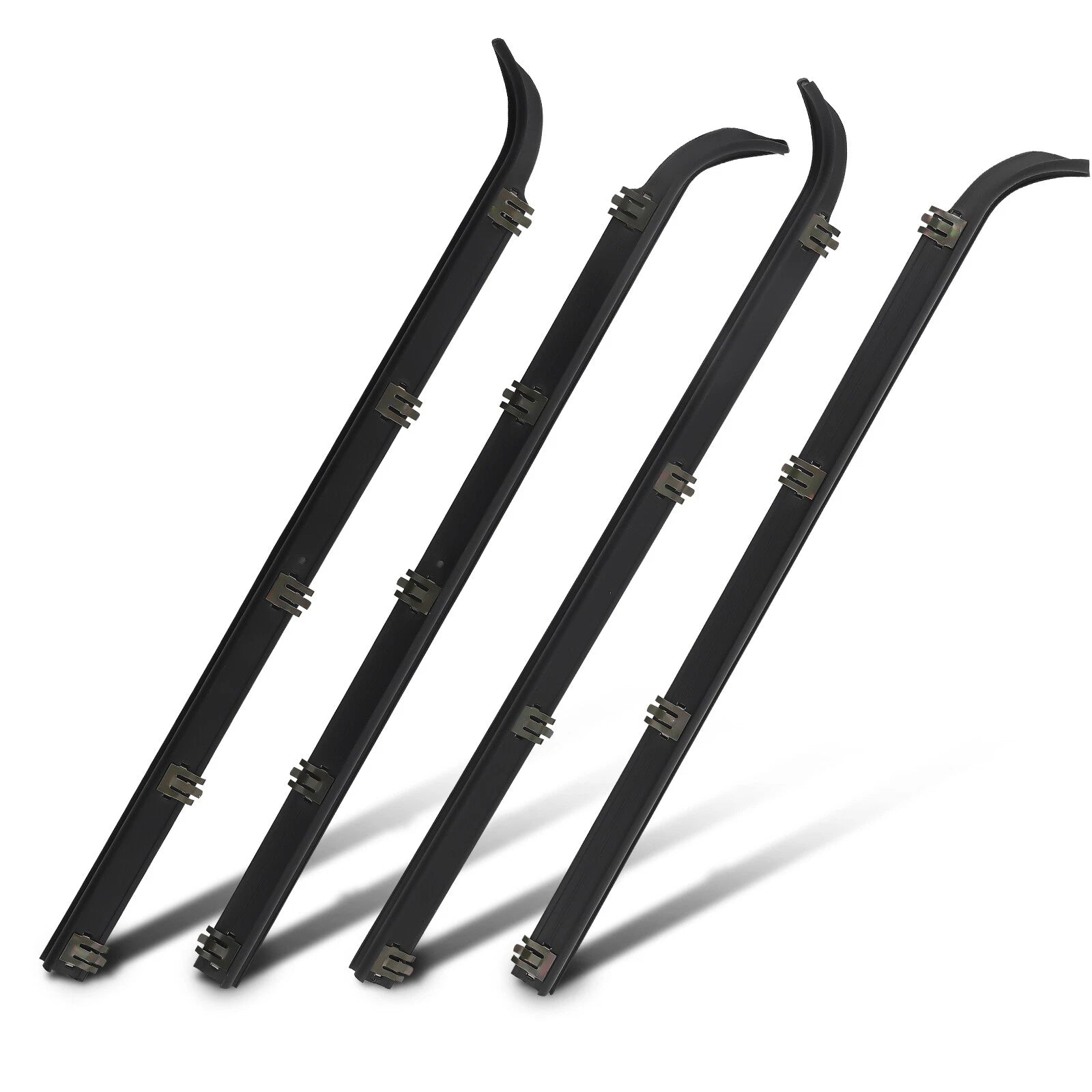 Door Window Seal Belt Weather Strip for Ford F150/F350/Bronco (1987–1997) E7TZ1521453A