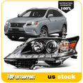 Left Headlight Assembly with LED DRL for Lexus RX350 RX450h (2013–2015)