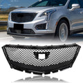 Gloss Black Front Bumper Upper Mesh Grille for Cadillac XT5 (2016–2021)