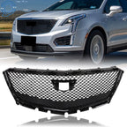 Gloss Black Front Bumper Upper Mesh Grille for Cadillac XT5 (2016–2021)