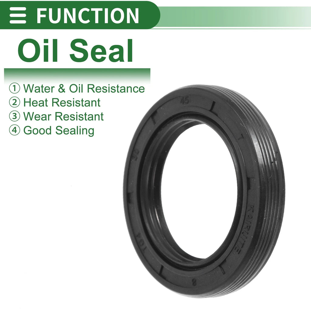 Set of 5 Oil Seal TG4 Lip Seal Ring NBR Rubber 30x45x7mm