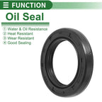 Set of 5 Oil Seal TG4 Lip Seal Ring NBR Rubber 30x45x7mm