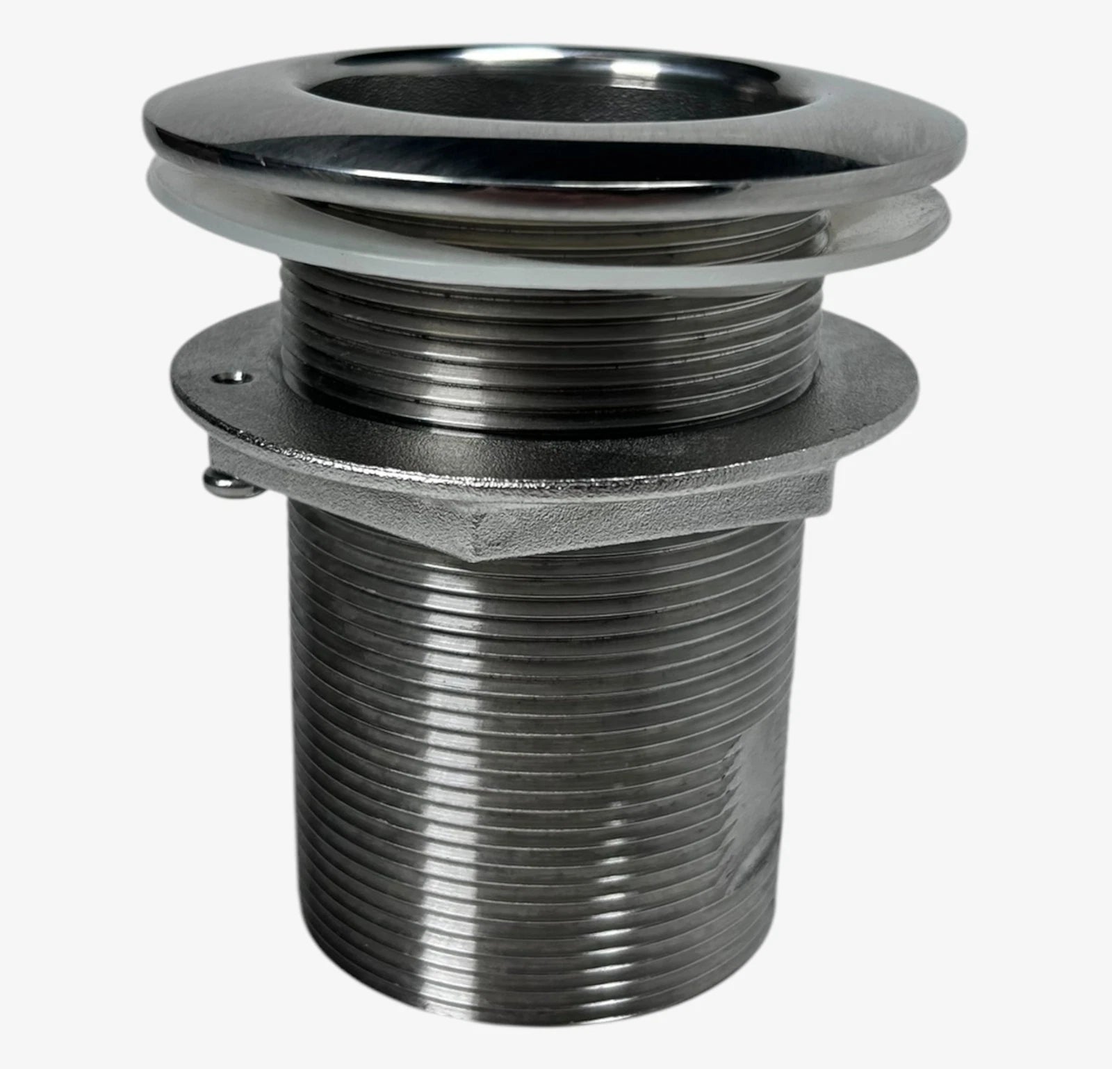 Thru Hull 3 5/8" x 2" NPT Stainless Steel Pipe for Automotive