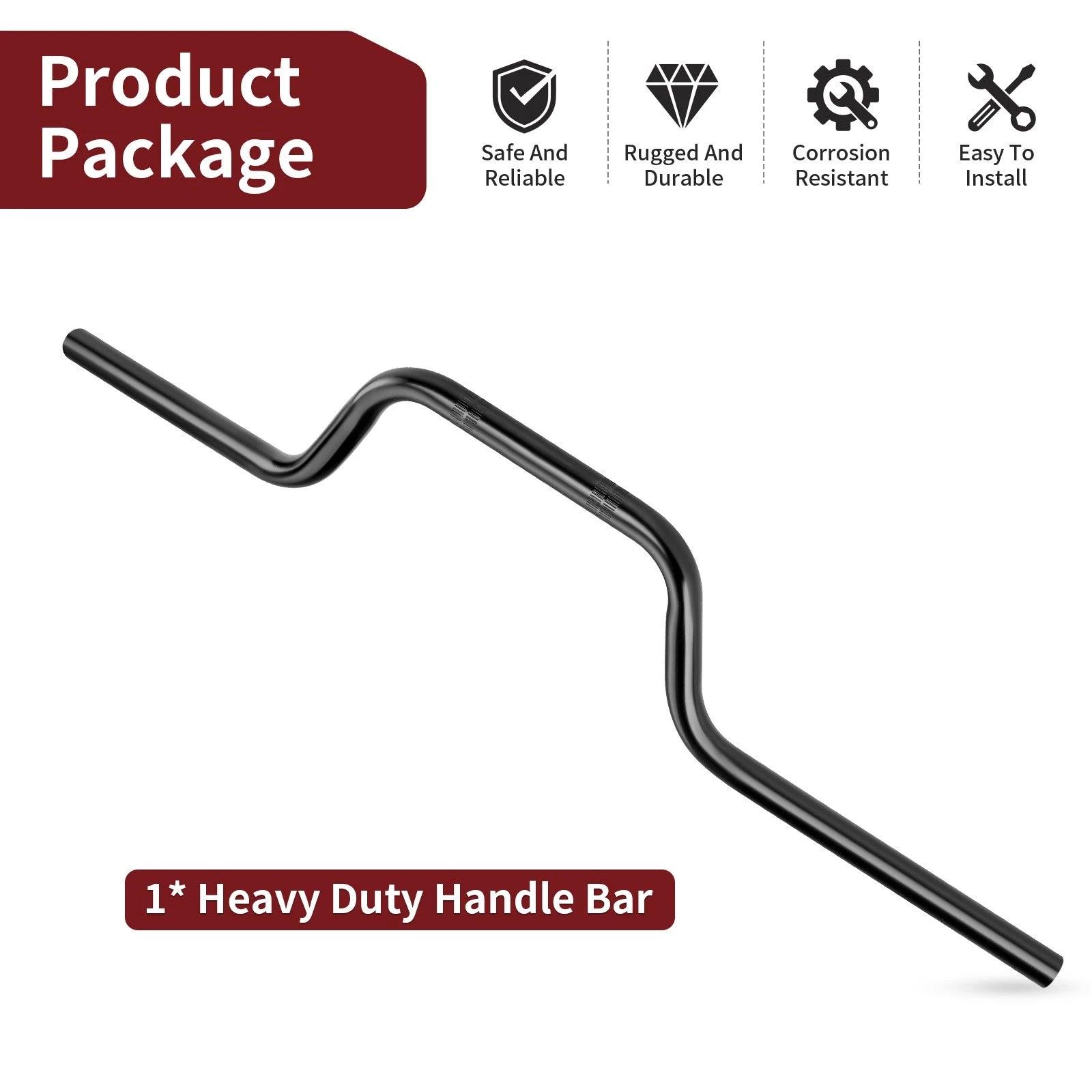 Heavy Duty Handlebar for Suzuki King Quad 500 LT-A500 LTA500 2011–2023