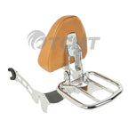 Backrest Sissy Bar Luggage Rack Mount Spools for Indian Scout (2015–2024)