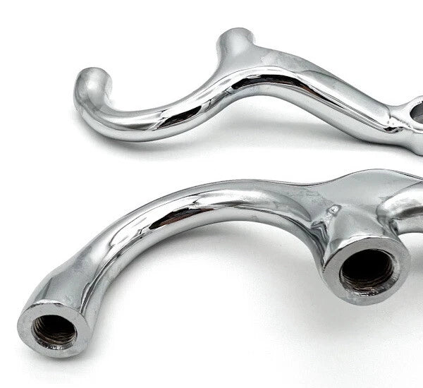Chrome Steering Arms 1-3/4 In Drop for 1937-1948 Ford Spindles