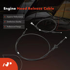 Hood Release Cable for Kia Forte (2010-2013)