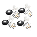 4X Carburetor Repair Kit for Kawasaki ZX600 ZZR600 ZX6R (1998–2002)
