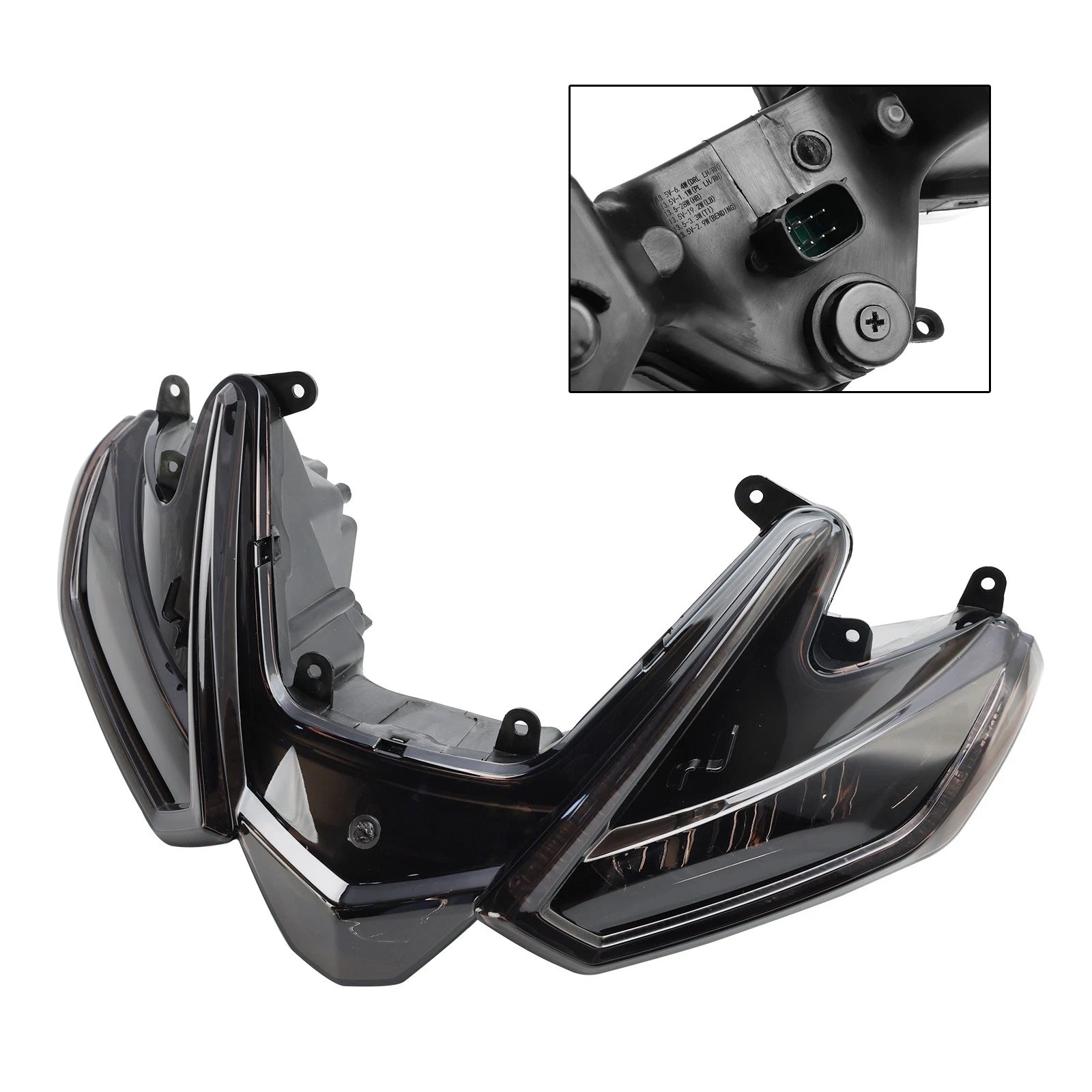Headlamp Guard Protector for Aprilia RS660 (2020–2024) RSV4, LED, Smoke