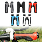 Rubber Bike Grips for Mountain Bicycle MTB (Ergonomic, Lock On)