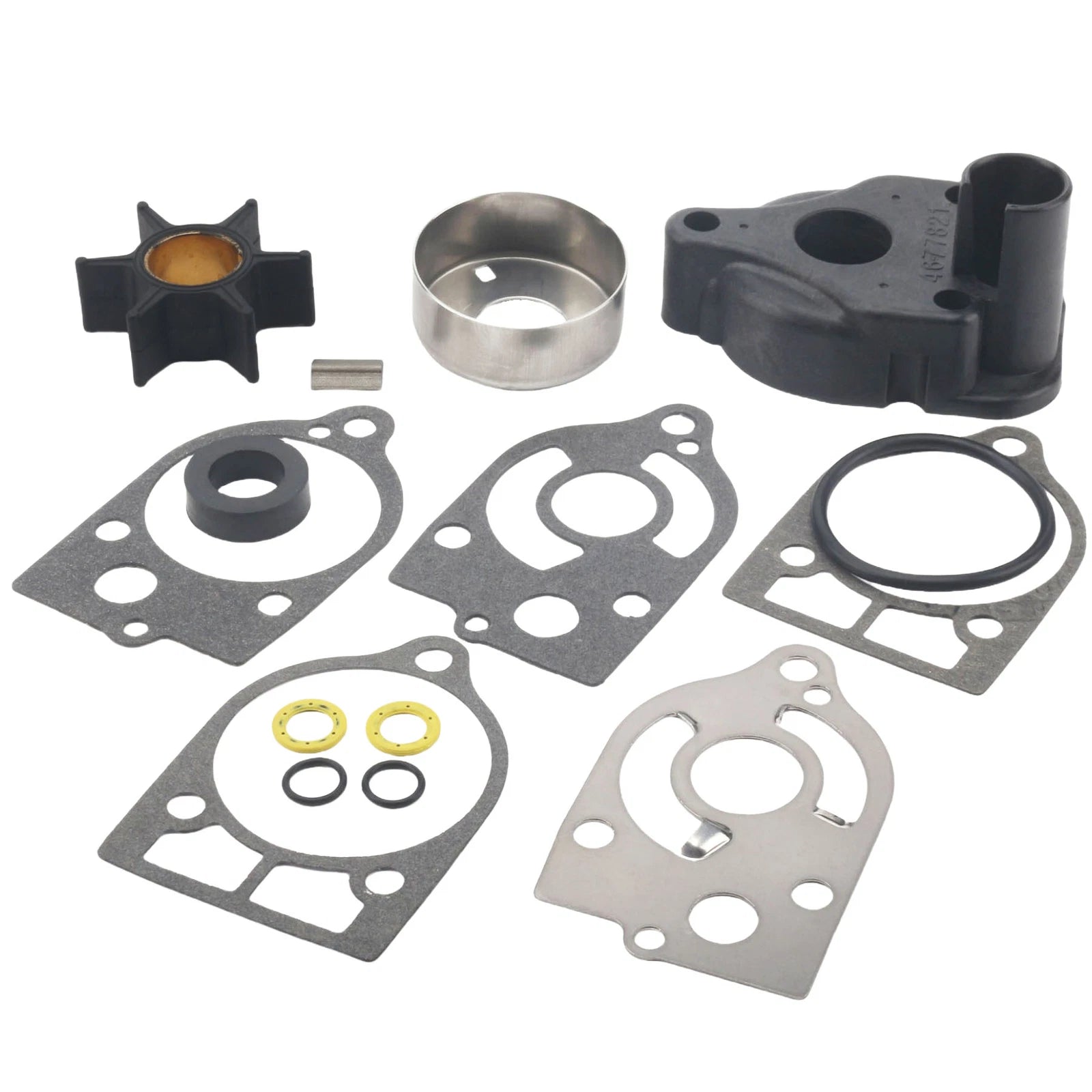 Water Pump Impeller Kit for Mercury 30 35 40 50 60 70 HP Outboards (46-60366A1)
