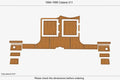 EVA Foam Swim Platform Pads for Catana 411 (1994)