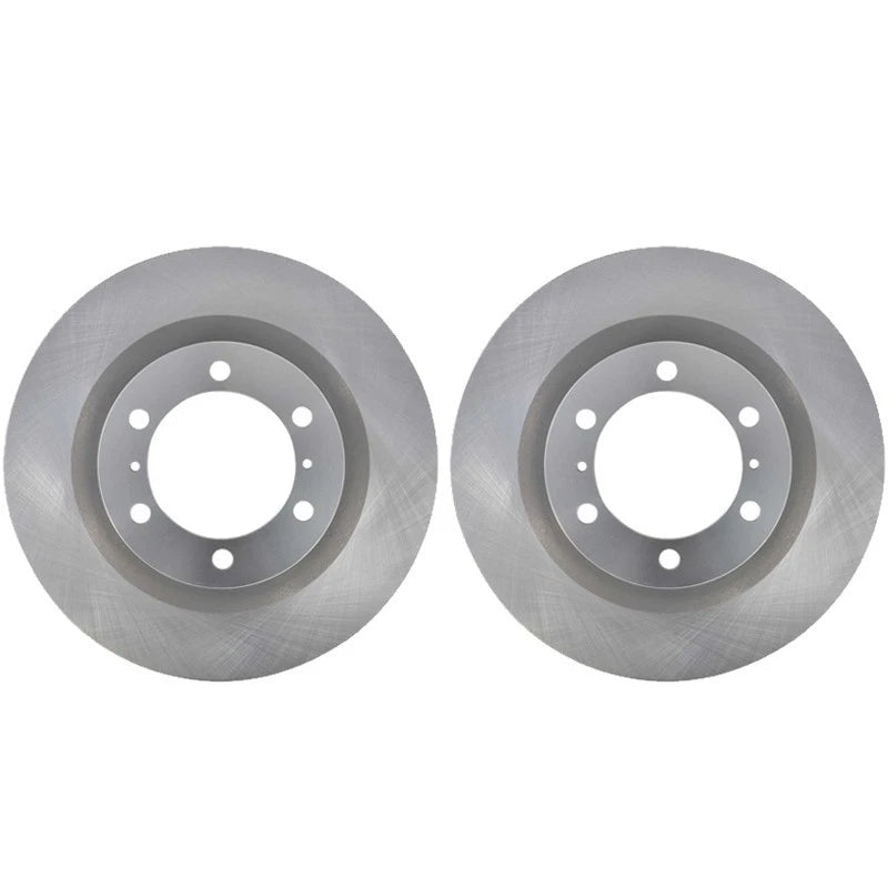 Set of 2 Front Left & Right Vented Disc Brake Rotors for Lexus Toyota