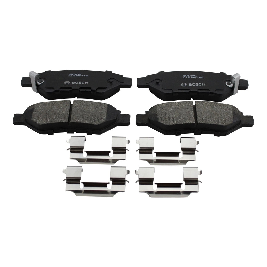 DuraGo Rear Rotors & Bosch QuietCast Ceramic Disc Brake Pads Kit for Camaro CTS