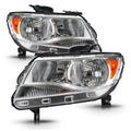 Chrome Halogen Headlights LH + RH Pair for Chevy Colorado (2015–2022)