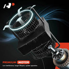 HVAC Blower Motor with Wheel Assembly for BMW E34 E32 E31 (1988-1996)