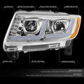 LED DRL + Signal Projector Headlight for Jeep Grand Cherokee (2011–2013)