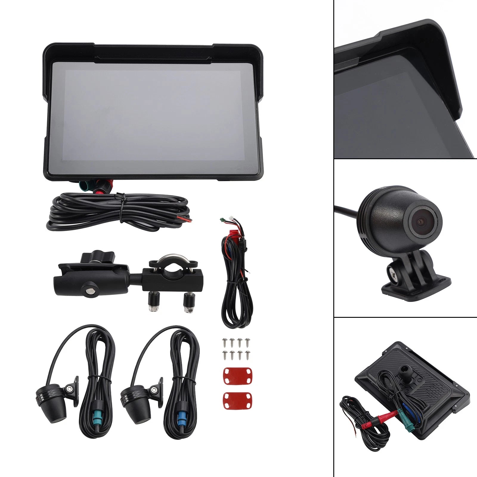 Wireless GPS Carplay 1080P Recorder for Universal Scooter Motorcycles
