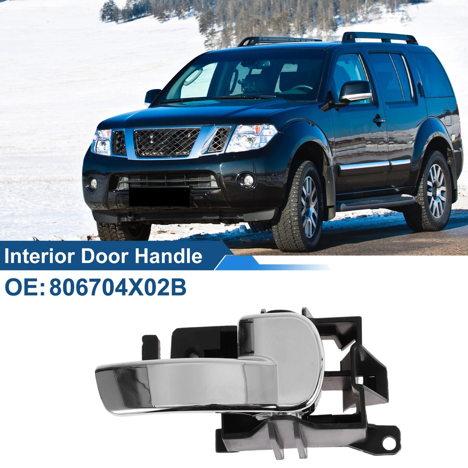 Front Driver Side Interior Door Handle for Nissan Pathfinder R51 (2005–2012) No. 806704X02B