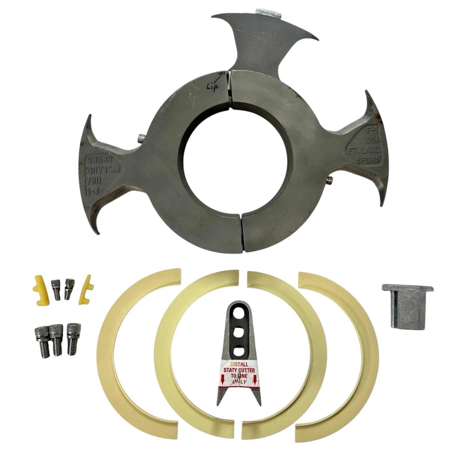 Marine Propeller Line & Net Cutter Assembly for Spurs F1 (Hub Diameter 6.5")