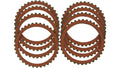 Set of 2 Clutch Friction Plates for Harley (3791190)