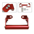 Navigation Bracket for Motorbike Motorcycle (22mm, Red)