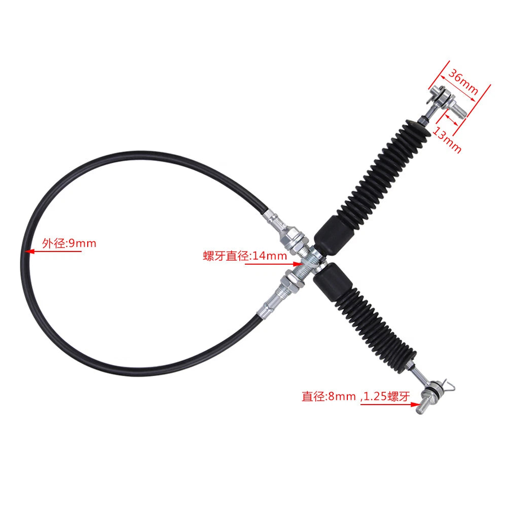 Gear Selector Shift Cable for Polaris RZR 800 RZR S 800 (2008–2014) 7081680 7081342
