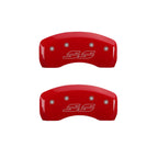 Red SS Caliper Covers Set of 4 for 2000–2005 Chevy Impala by MGP