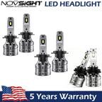 6X Combo LED Headlight Hi/Lo Bulbs + Fog Lamp for Hyundai Sonata (2011–2014)