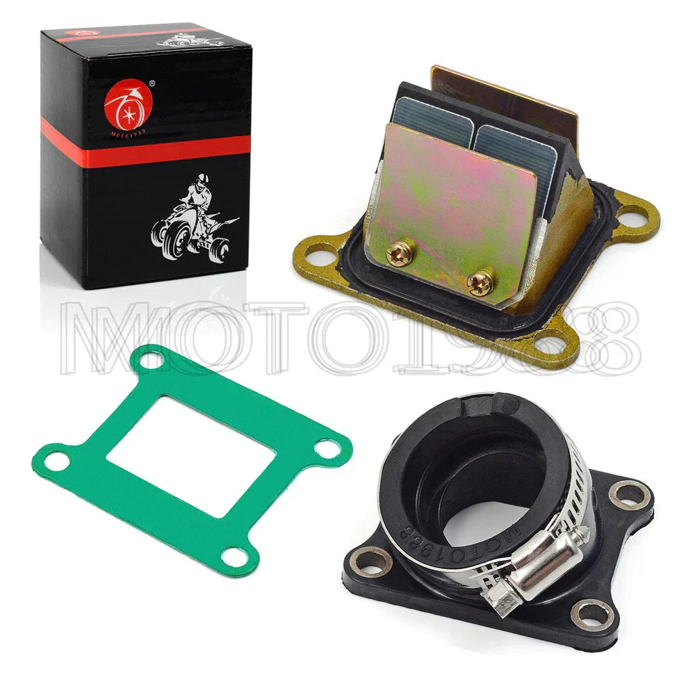 Intake Manifold Boot Reed Valve & Gasket for Kawasaki KX65 (2000–2016)