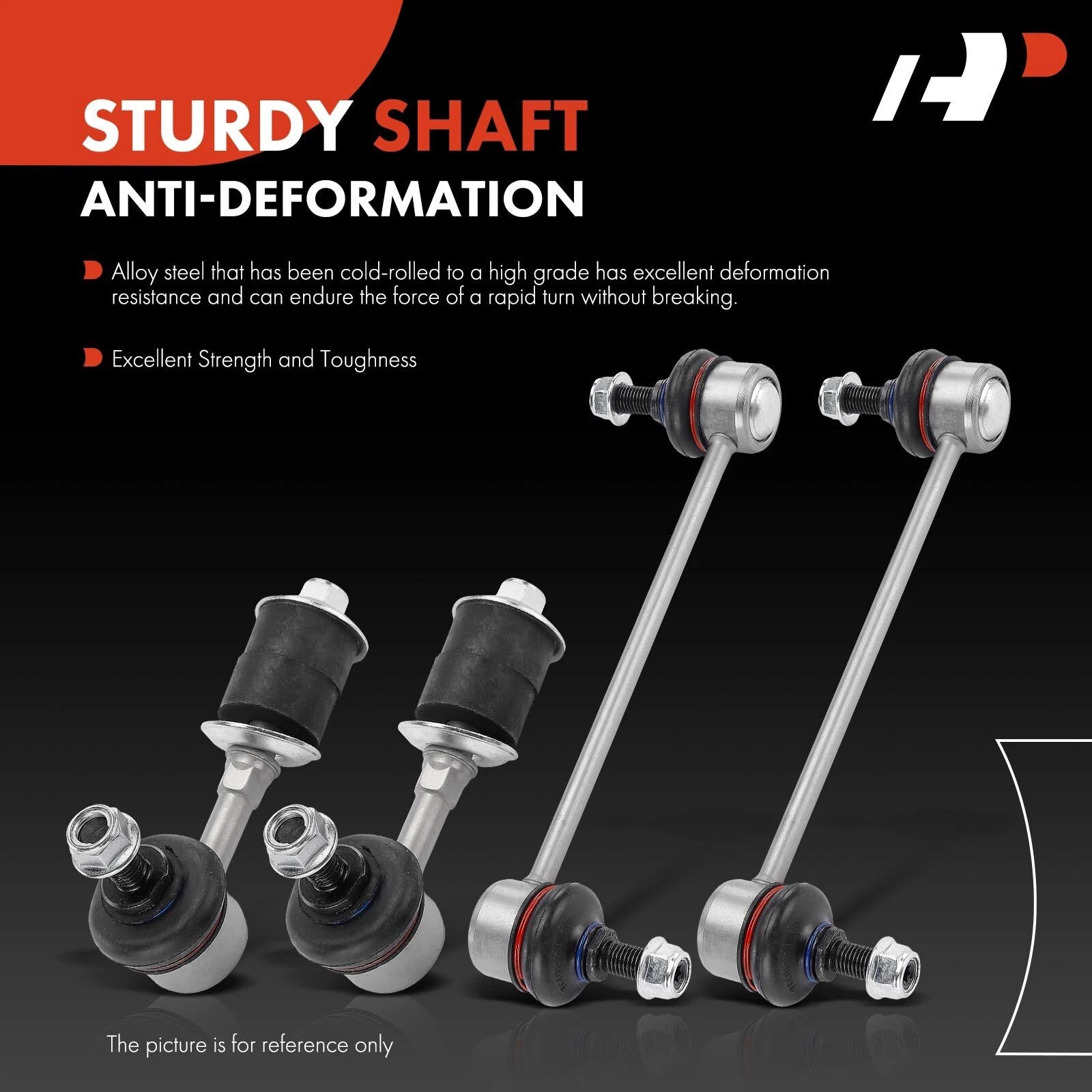 Set of 4 Sway Bar Link Kit for Hyundai Sonata (1999–2005)
