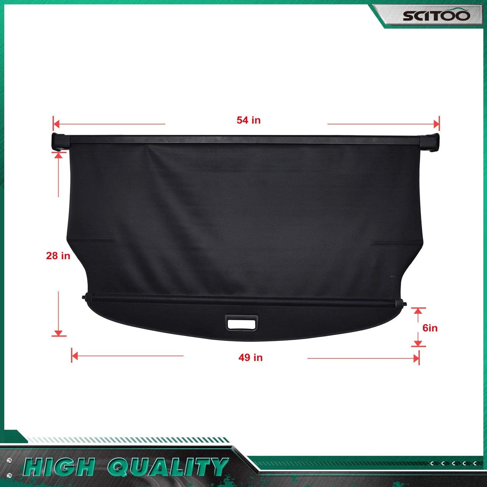 Tonneau Privacy Shield Cargo Cover for Hyundai Tucson (2016–2021)