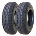 2PC 8-14.5 Trailer Tires 8x14.5 Heavy Duty 14PR Load Range G