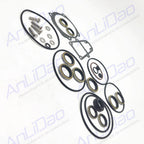 Gearcase Seal Kit for OMC BRP Evinrude Johnson (5006373, 5000411, 439141, 18-8384)