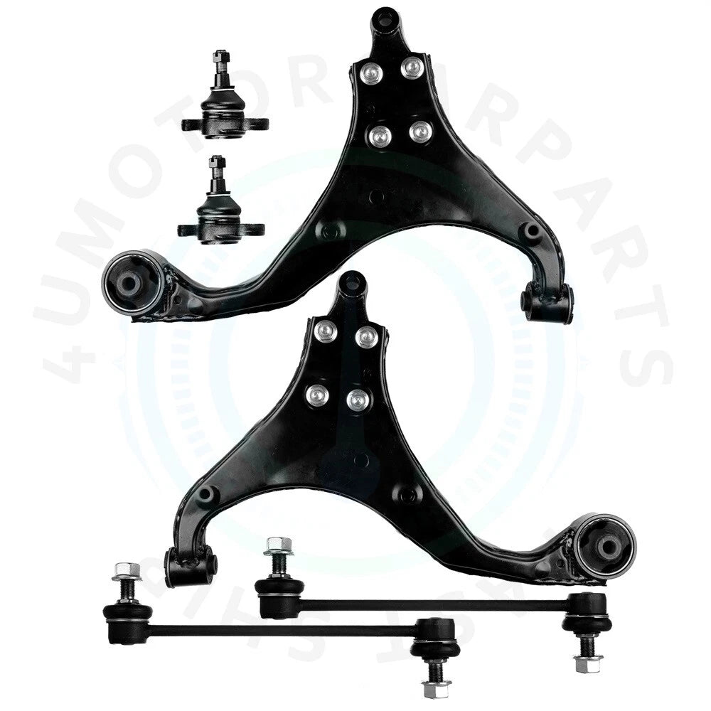 Set of 6 Control Arm Ball Joints for Hyundai Tucson Kia Sportage (2005–2009)