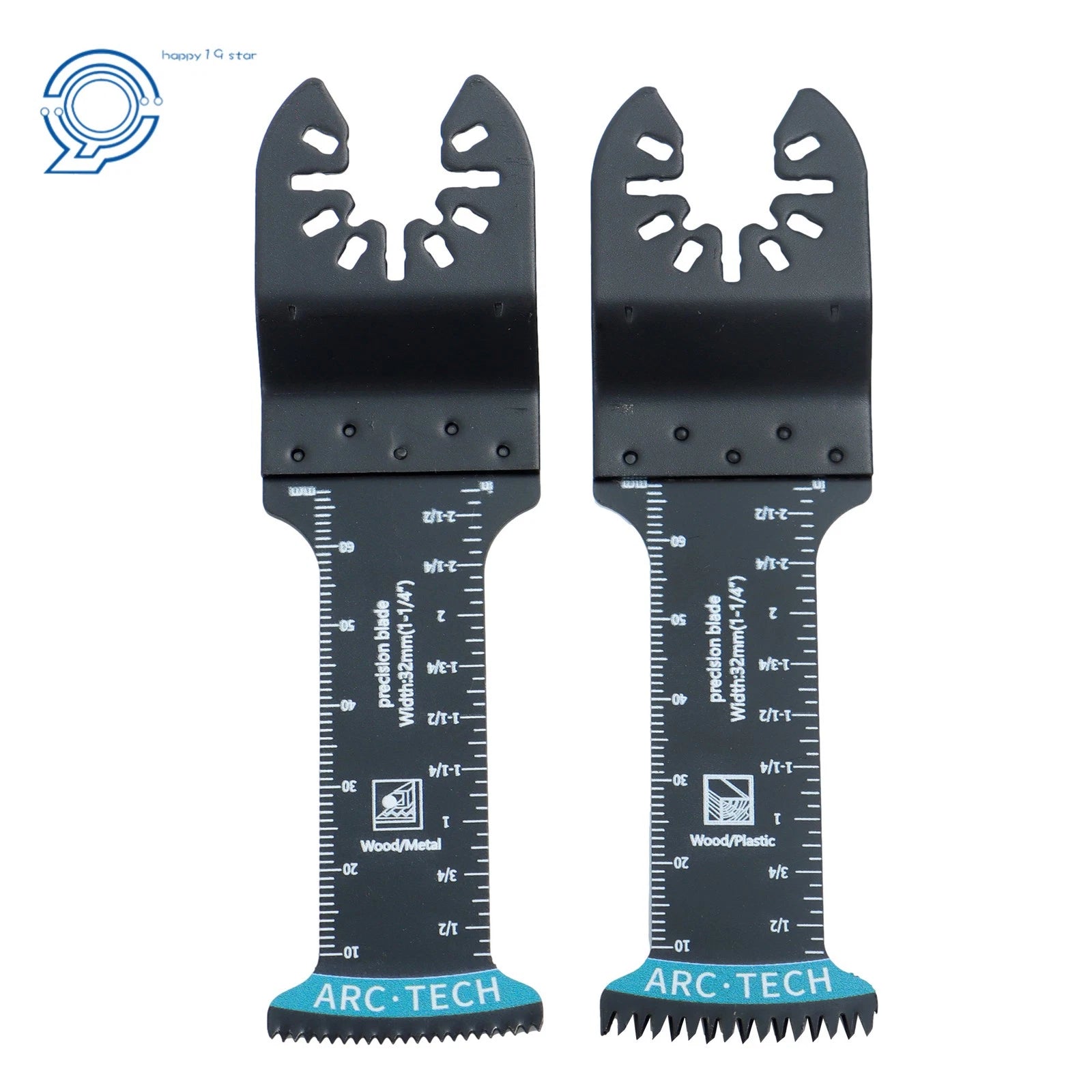 Set of 10 Bi-Metal Oscillating Saw Blades for Various Models