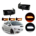 Smoke Sequential LED Side Mirror Turn Signal Lights for WRX STI (2015–2021)