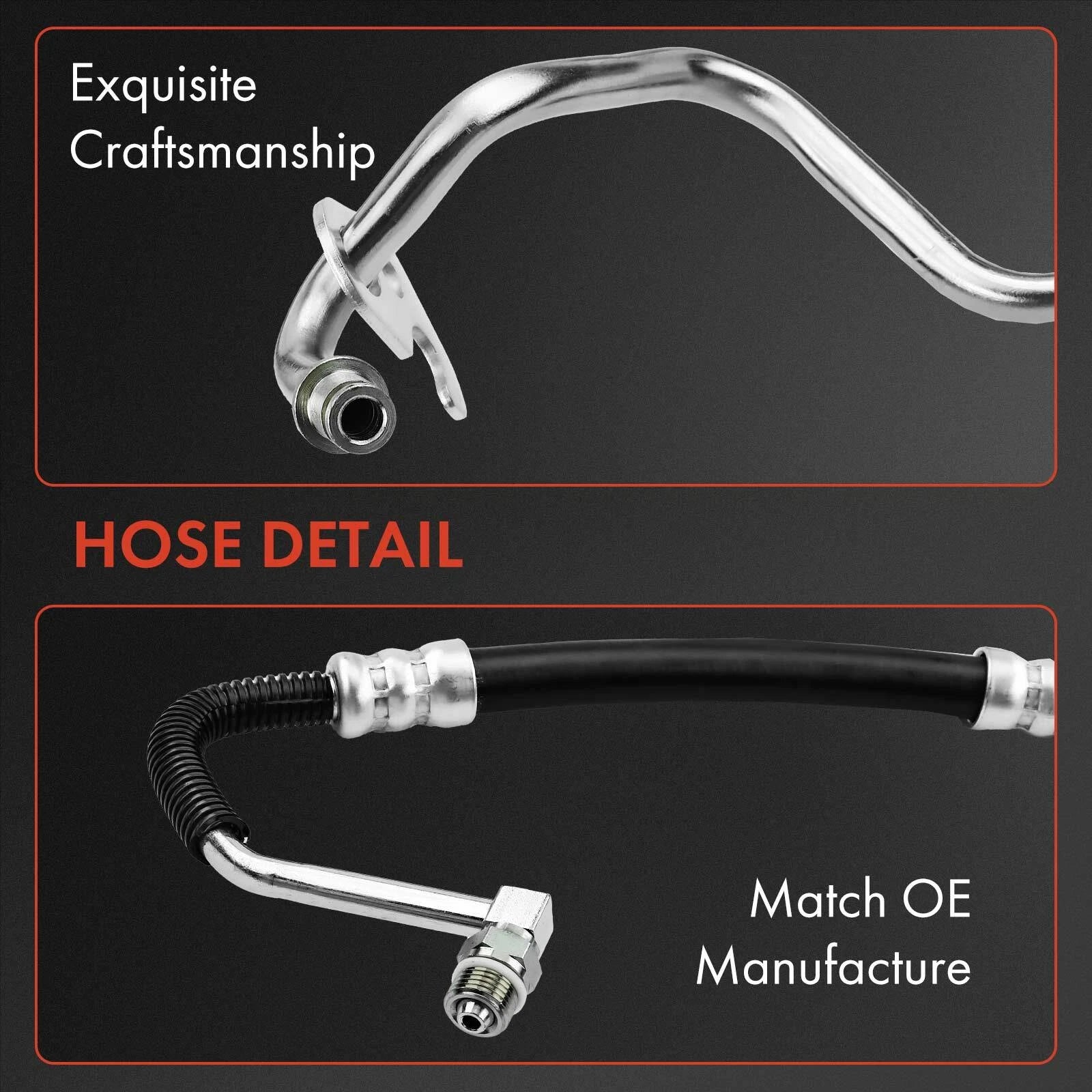 Power Steering Pressure Line Hose for Ford Crown Victoria (1992–2011)
