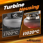 Dual Ball Bearing Turbocharger for AR .72 0.61 770HP