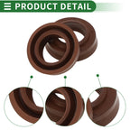 Set of 5 Oil Seal Rotary Shaft Seal FKM Rubber 12x20x4.5mm