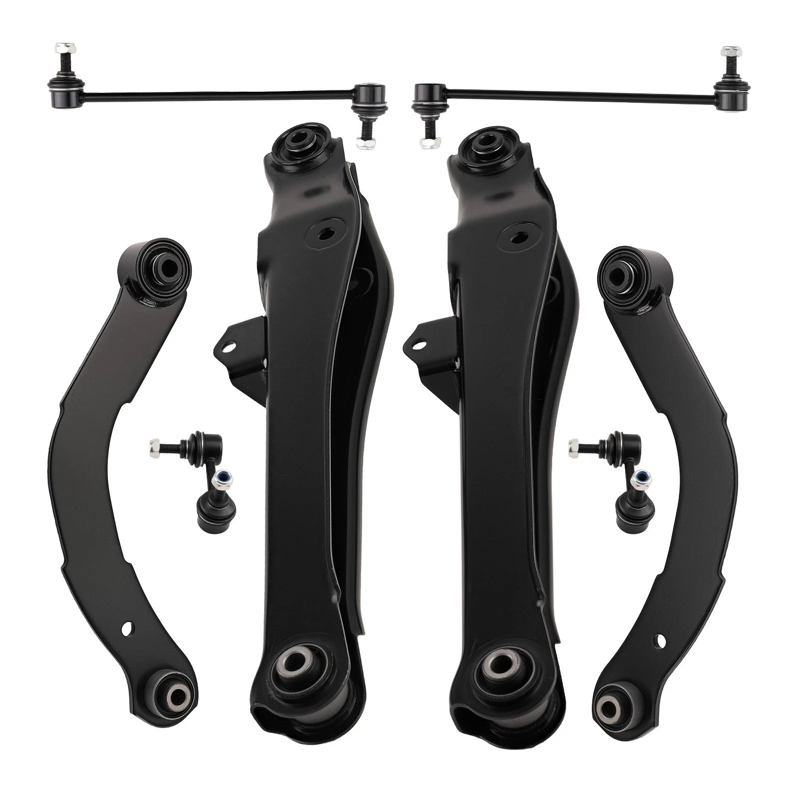 Rear Upper Control Arms and Sway Bar Link for Jeep Caliber Patriot (2007–2009)