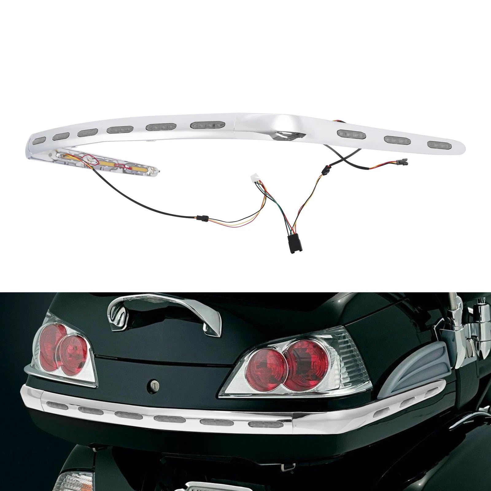 LED Trunk Trim Lights for Honda Goldwing GL1800 (2001–2011)