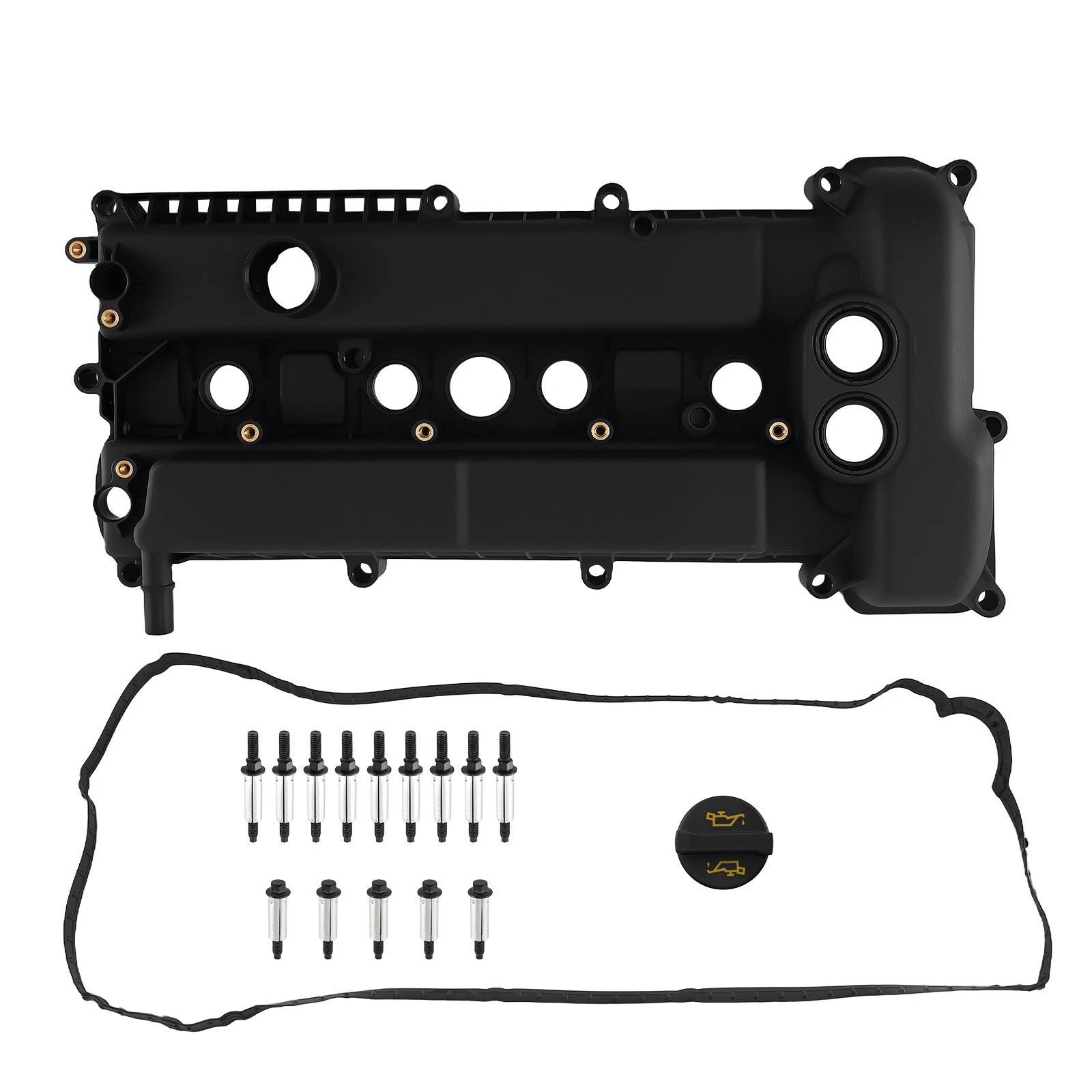 Valve Cover for Ford EcoSport 2.0L 122Cu 2018-2021 (FM5Z6582A) Black
