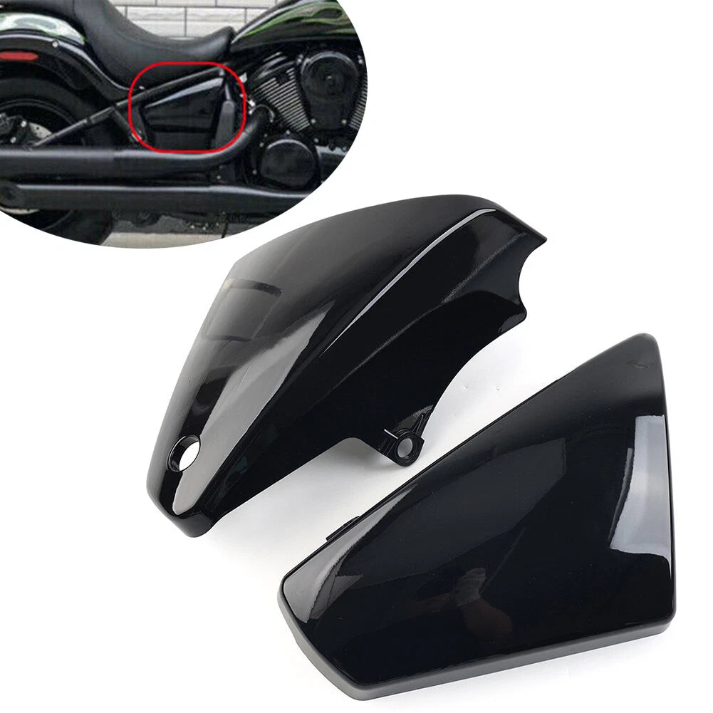 Pair Battery Side Fairing Covers for Kawasaki Vulcan VN900 (2006–2020)