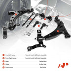 8x Front Lower Control Arm w/ Ball Joints for Toyota Corolla (2003-2008)